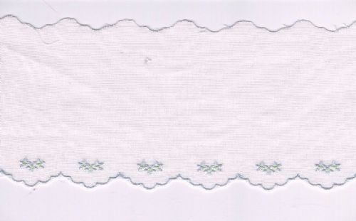 Colored Swiss Edging