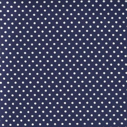 Dots-Navy with White dots