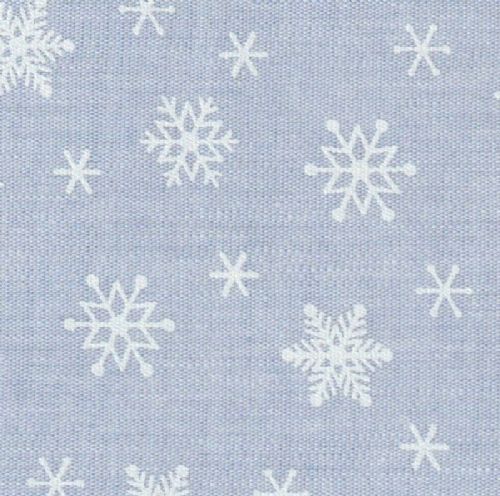 Chambray-Blue Snowflake-Remnant