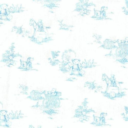 FF-2782 Blue Toile Print