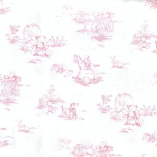 FF-2783 Pink Toile Print