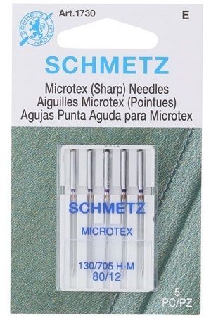 Machine Needles-Schmetz Microtex Sharp Needle