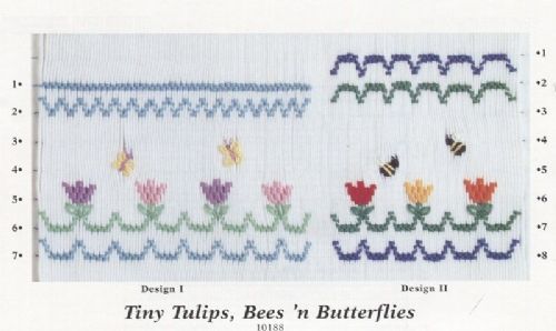 Tiny Tulips, Bees ' n Butterflies
