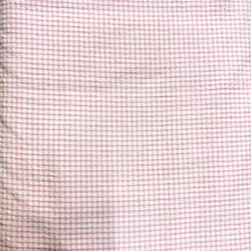 Seersucker Check-Baby Pink
