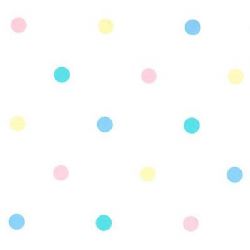 Pique Print-Pastel Dots