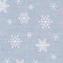 Chambray-Blue Snowflake-Remnant