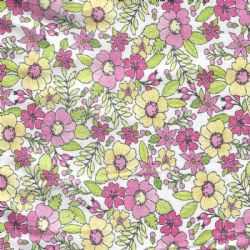 FF-2764 Deep pink floral