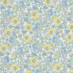 FF-2798 Blue/Yellow Floral