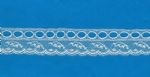 Maline Lace Beading-Lily of the Valley-White