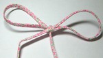 Spaghetti Bias-Pink Floral