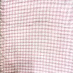 Seersucker Check-Baby Pink