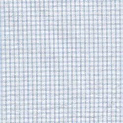 Seersucker Check Remnant-Lt. Blue